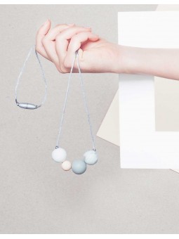 Collier maternage Love Actually rose poudre