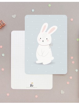 Carte Lapin Be Kind