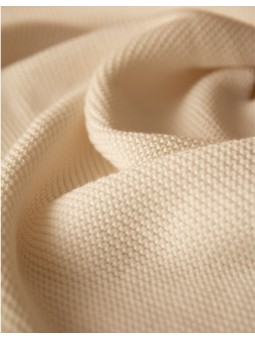 Couverture tricot naturel 70*90 cm