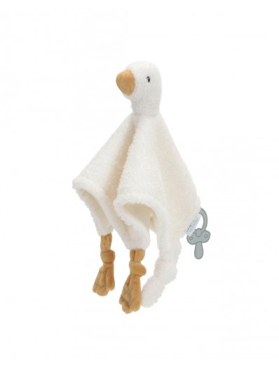 Doudou souris blanche