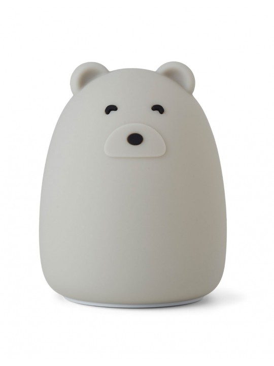 Veilleuse silicone Ours gris
