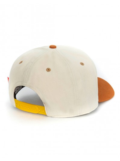 Casquette tissu mini caramel