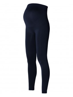 Legging de grossesse bleu foncé long