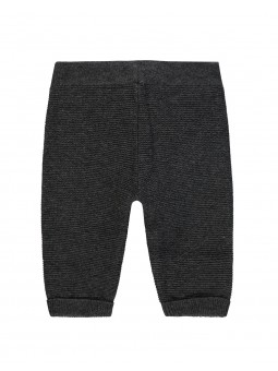 Pantalon gris fine maille | Lux