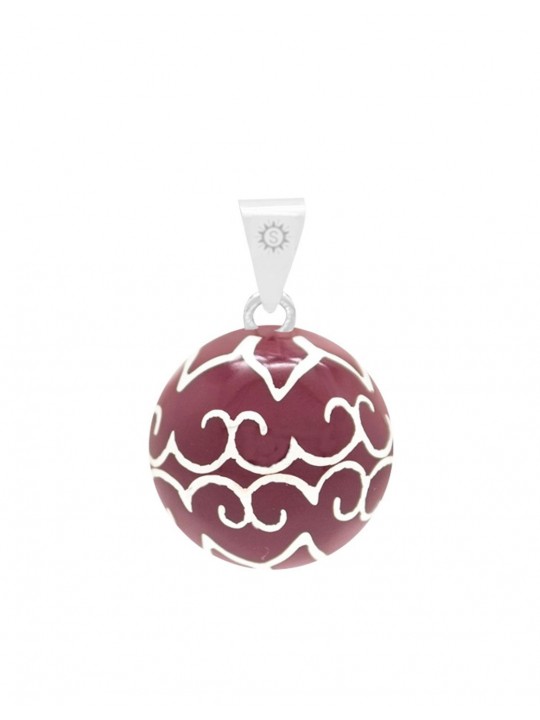 Bola grossesse glamour bordeaux