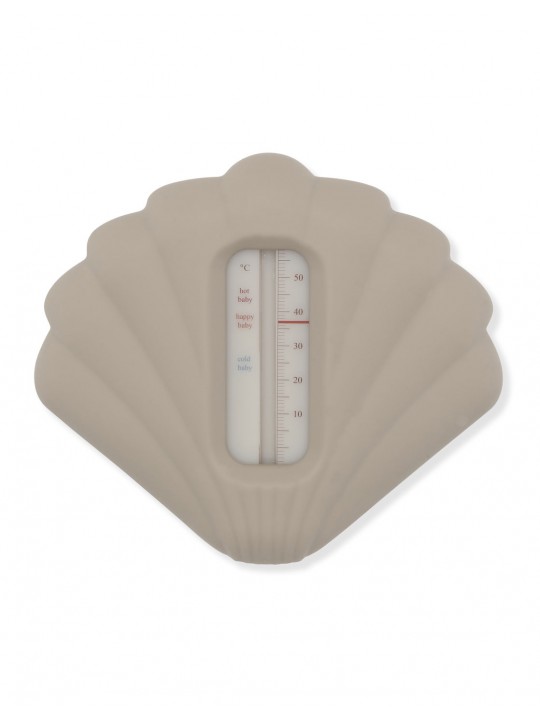 Thermomètre bain | Coquillage gris