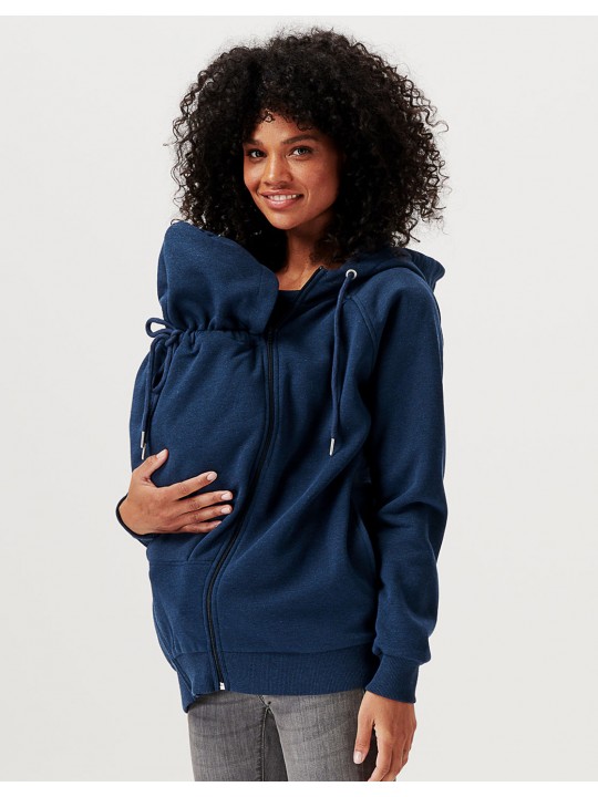 Veste couvre bébé et maternité | Bleu océan