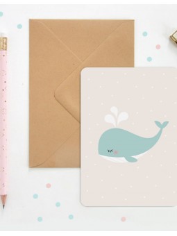 Carte baleine