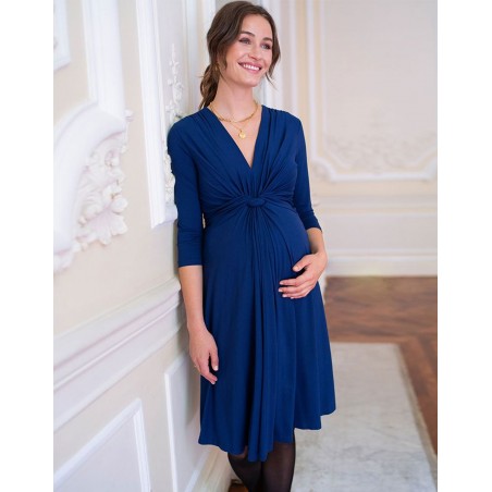 Robe grossesse Jolène | Bleue