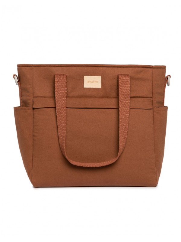 Grand sac à langer imperméable | Clay brown