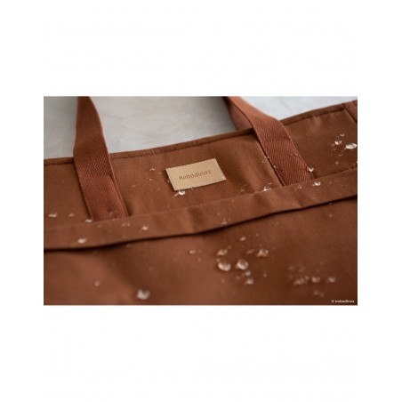 Grand sac à langer imperméable | Clay brown