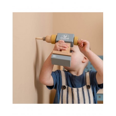 Perceuse en bois
