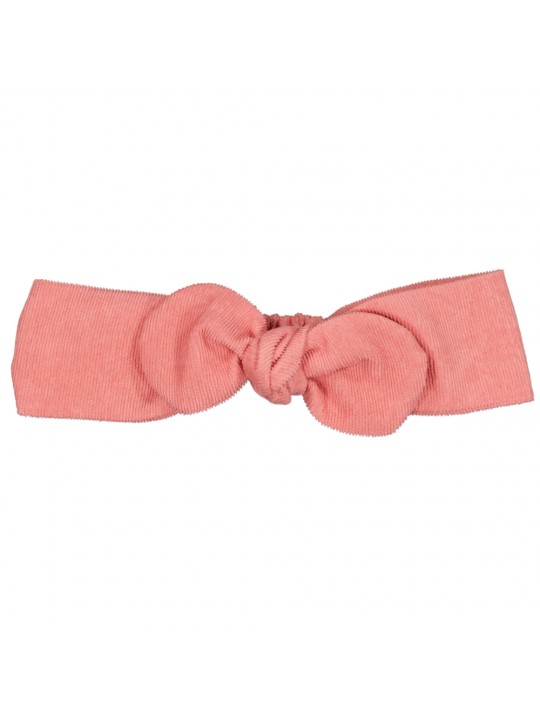 Mini bandeau velours cotelé | Rose