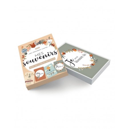 Coffret cartes souvenirs