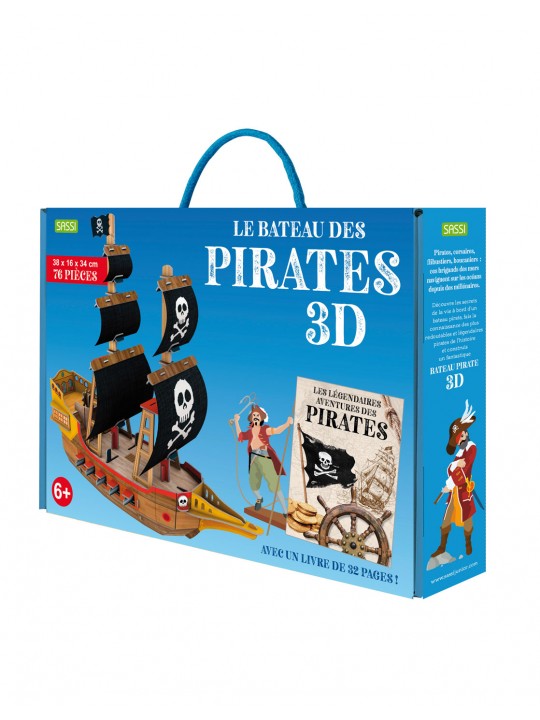 Maquette 3D | Bâteau pirates