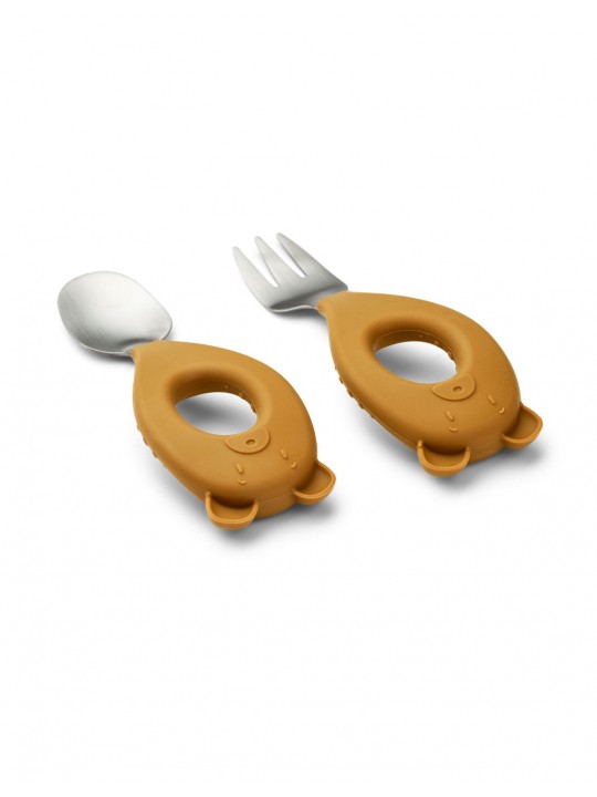 Set couverts | Ours caramel