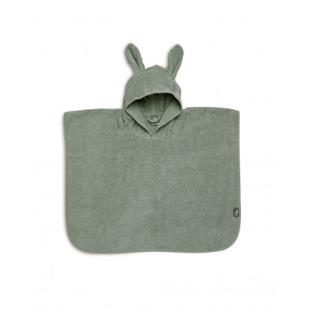 Poncho de bain | Vert cendre