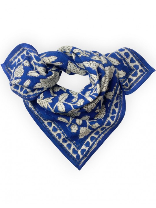 Small foulard Manika | Coeur Majorelle