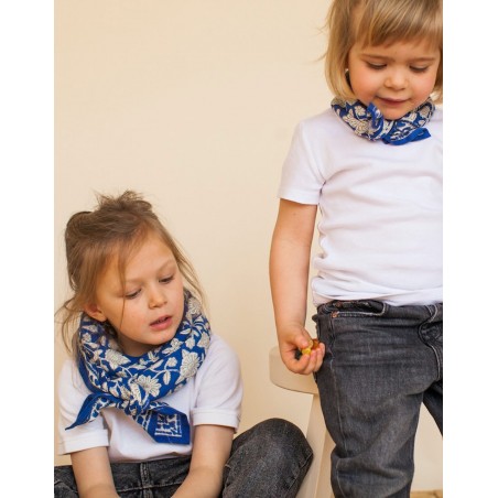 Big foulard Latika| Coeur Majorelle