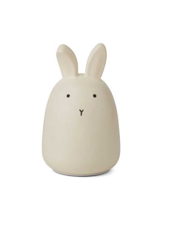 Veilleuse lapin silicone | Crème