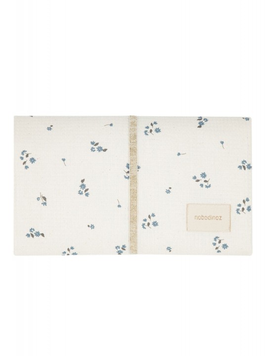 Tapis à langer nomade waterproof Mozart | Lily Blue