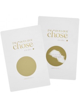 Carte annonce à gratter | Parrain