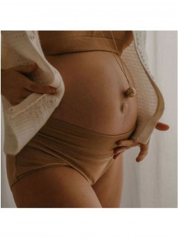 Bola grossesse Fleur de vie | Or rose