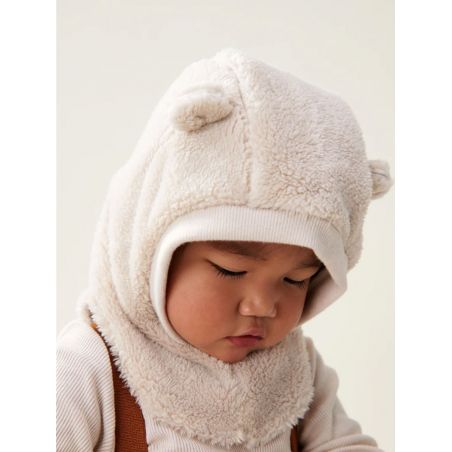 Cagoule bébé avec oreilles d'ours Giri sandy, Liewood | Inelle