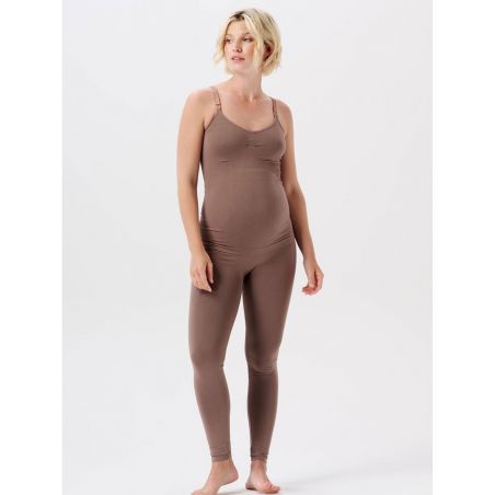 Leggings femme enceinte Cara coloris taupe, Noppies | Inelle