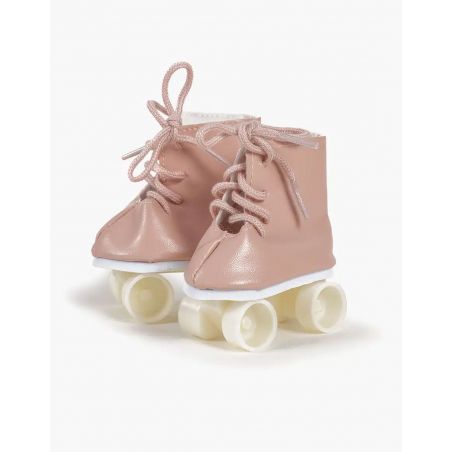 Patins à roulettes | Simili cuir rose