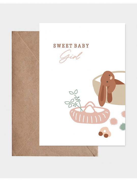 Carte Sweet baby Girl