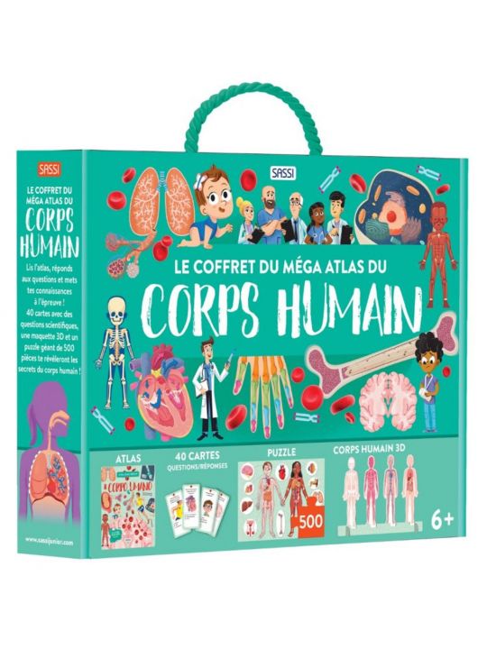 Coffret Méga Atlas | Le Corps Humain