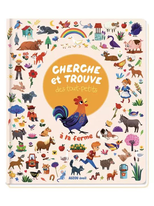 Livre Cherche et trouve des tout-petits | A la ferme