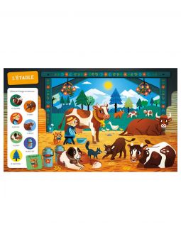 Livre Cherche et trouve des tout-petits | A la ferme