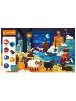 Livre Cherche et trouve des tout-petits | A la ferme