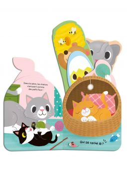 Livre Coucou sonore phosphorescent | À qui sont ces bébés animaux ? 