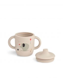 Tasse apprentissage couvercle silicone | Circus / Sandy