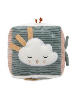 Cube d'activité tissu | Lovely Birds