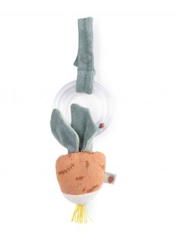 Hochet anneau billes Radis | Trois petits Lapins