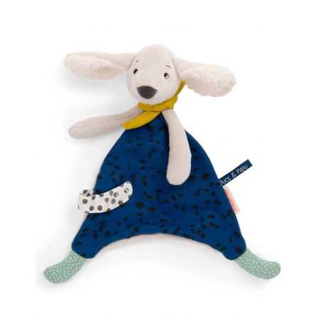 Doudou Pilou bleu | Puce & Pilou