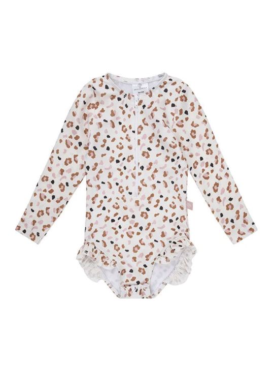 copy ofMaillot de bain à manches longues | Fleuri Vert