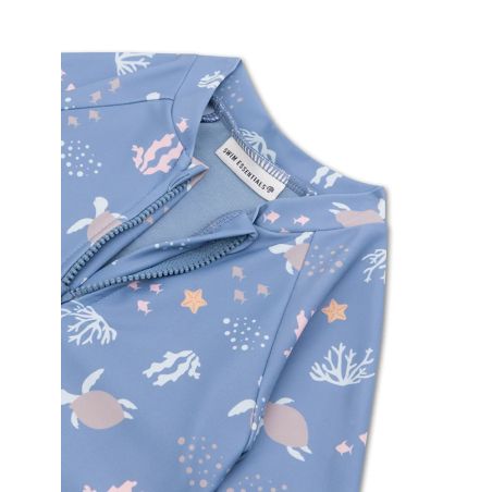 Combishort manches longues anti UV | Coral Bliss