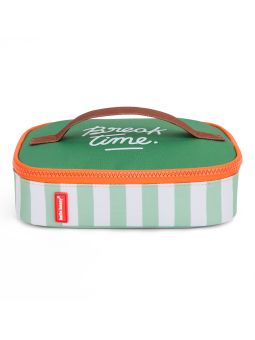 Sac goûter | Green stripes