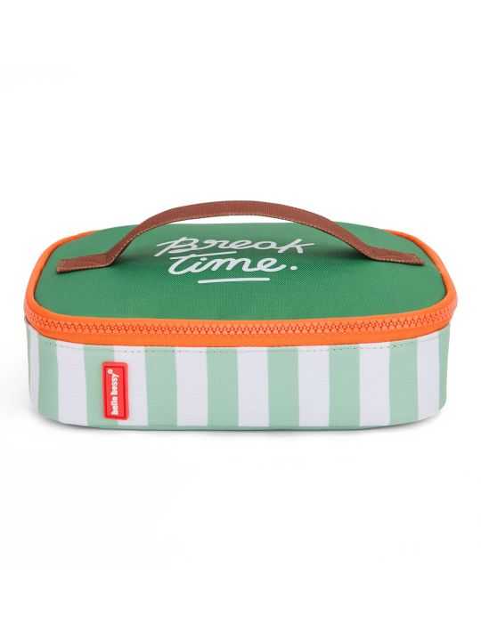 Sac goûter | Green stripes