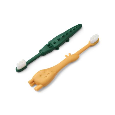 Lot de 2 brosses à dents bébé Fabio | All Together