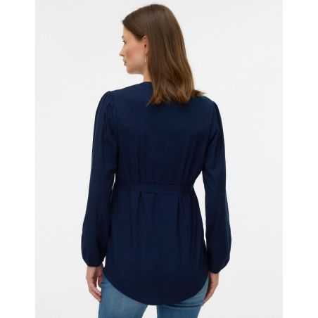 Blouse de grossesse Elva | Bleu nuit