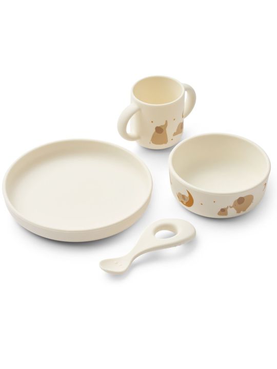 Set repas 4 pièces Vivi | Elefant