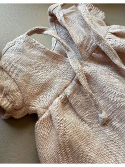 Tenues Babies | Robe Faustine lin lavé