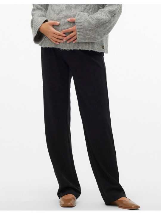 Pantalon grossesse droit casual | Lif noir