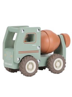 Camion toupie en bois